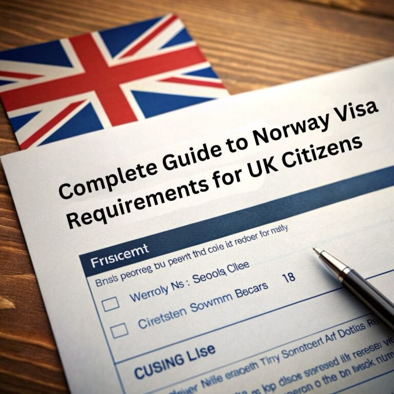 Norway Visa Requirements for UK Citizens