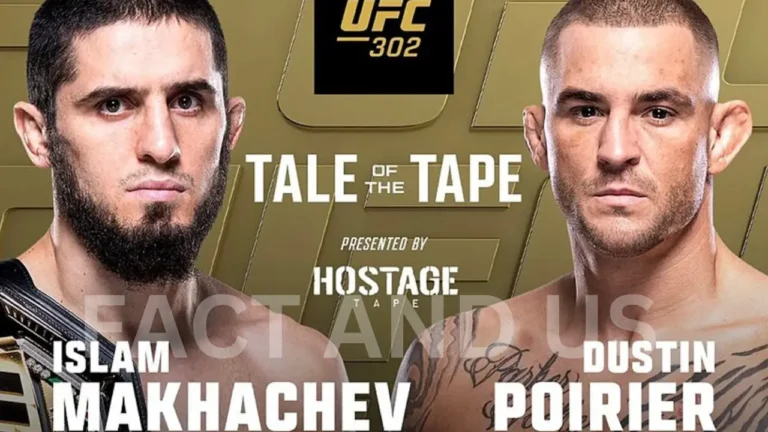 UFC 302 Makhachev vs Poirier fight