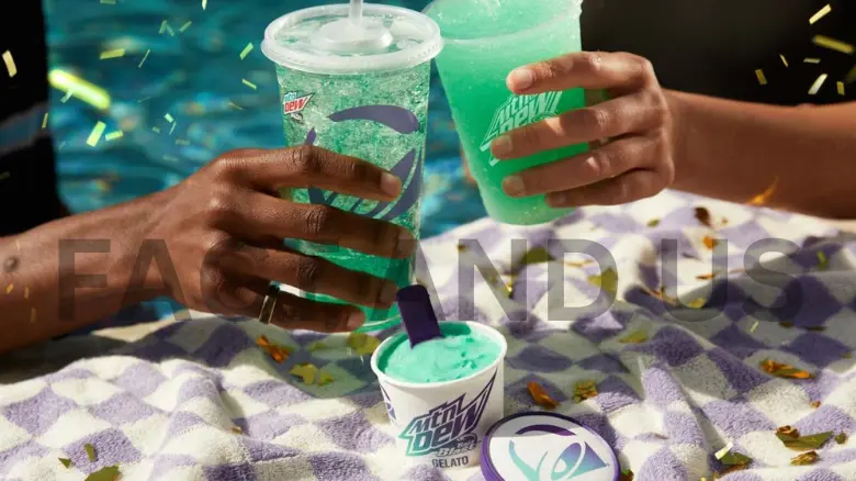 Baja Blast  free drinks