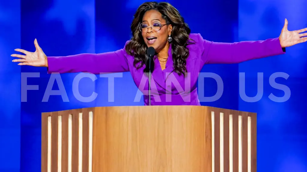 Oprah Tells Voters to 'Choose Truth' in Surprise Convention Speech