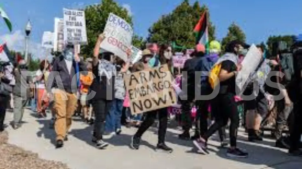 Democrats reject Gaza protesters' demand to give speaking slot to Palestinian