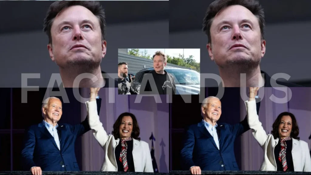 Secret Service 'Aware' of Elon Musk Post About Harris, Biden