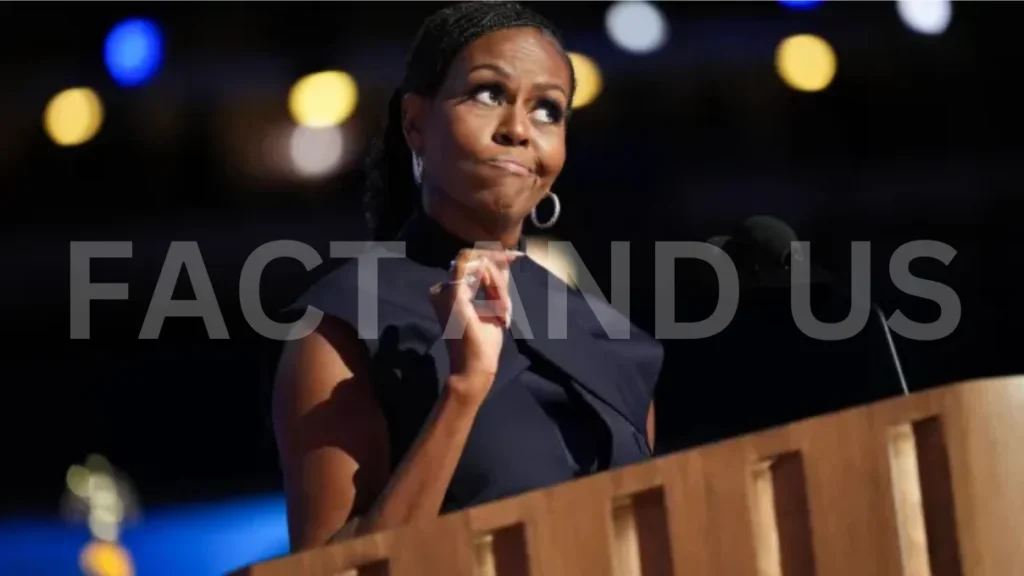 Michelle Obama makes fiery abortion pitch as Trump courts Muslim vote